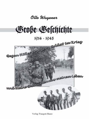 cover image of Große Geschichte 1914--1945 und kleine Geschichten aus meinem Leben